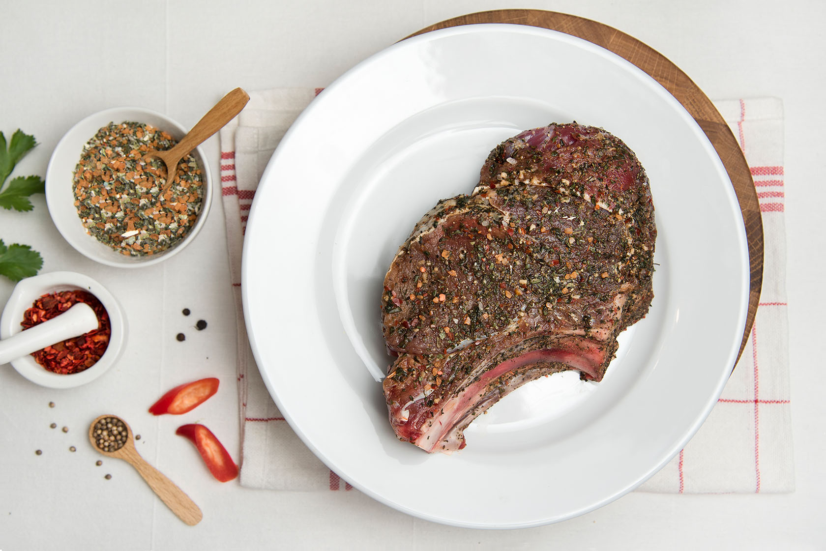 Свиняча корейка на кістці